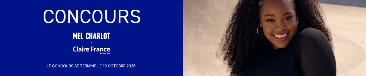 En-tête Concours Mel Charlot x Claire France
